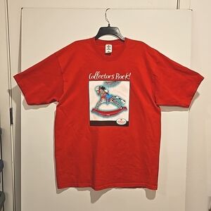 Hallmark Keepsake Ornament commemorative graphic t-shirt red XL 1999 Collectible